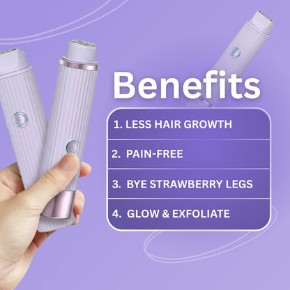 Women’s 2-in-1 Dual-Head Electric Shaver