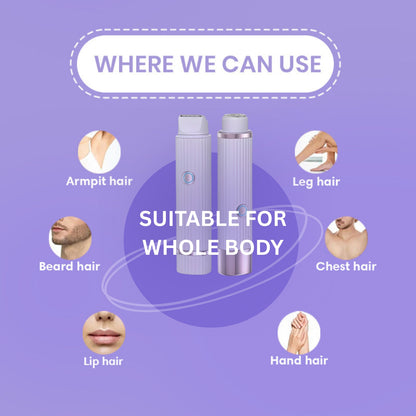 Women’s 2-in-1 Dual-Head Electric Shaver