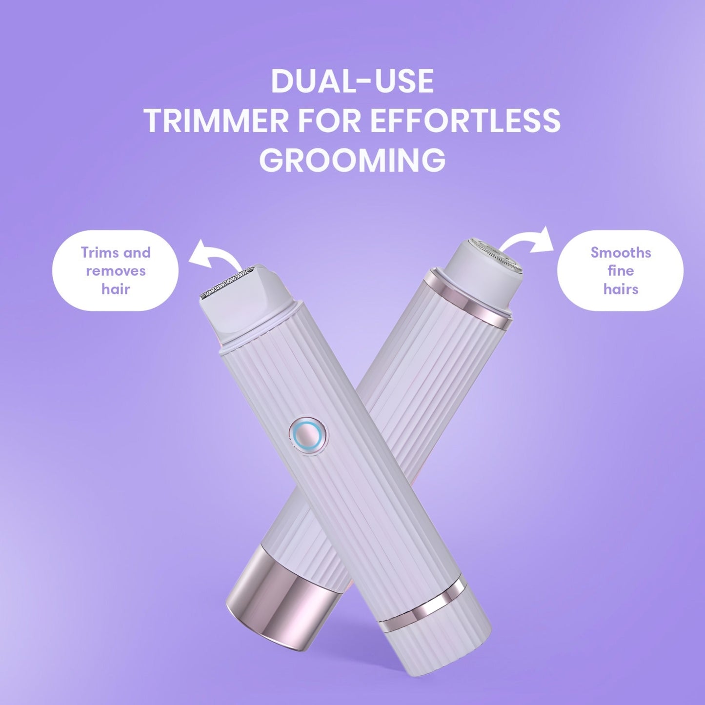 Women’s 2-in-1 Dual-Head Electric Shaver